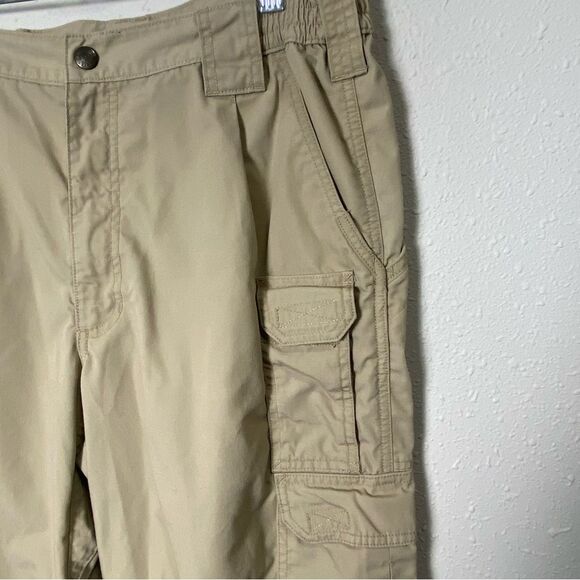 5.11 Tactical Khaki Cargo Workwear Straight Leg Pants Men's Size 36/30 - Picture 10 of 15